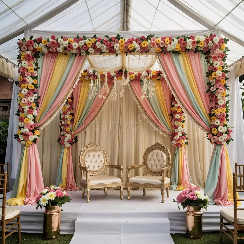 Traditional Mehendi and Sangeet Décor Planners Hyderabad