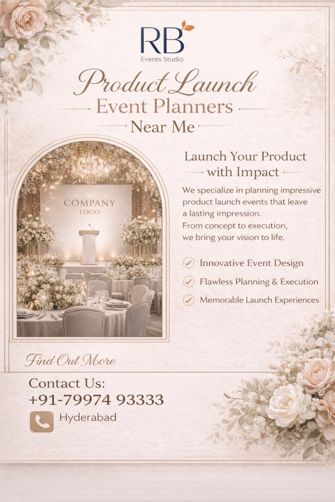 Product Launch Event Planners Near Me