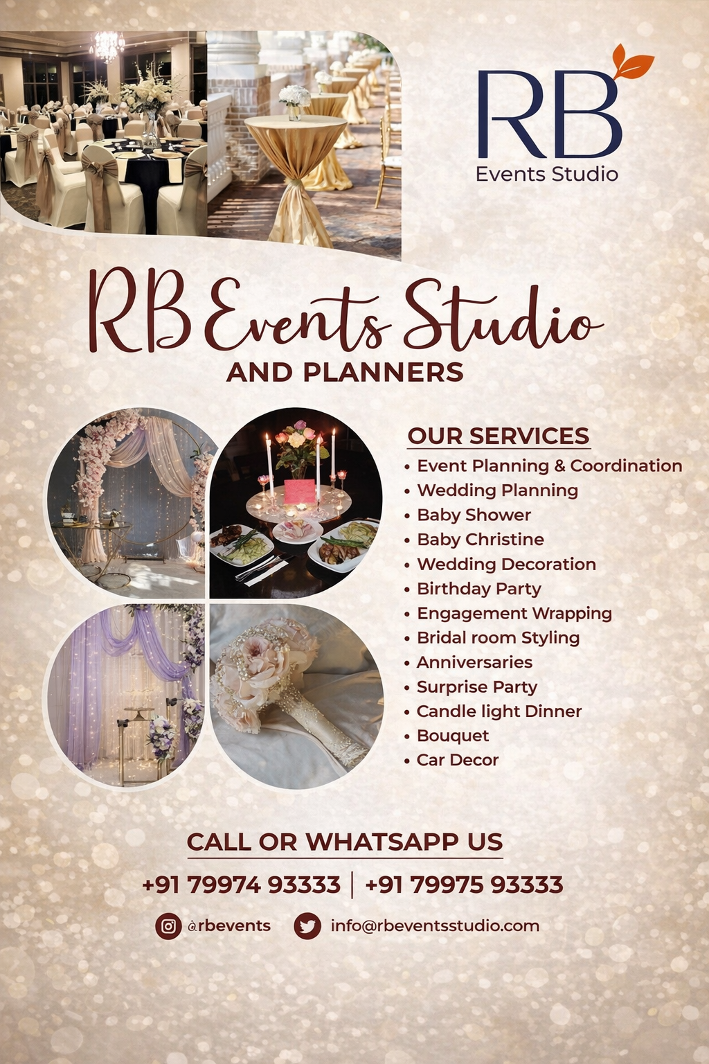Best Décor Team for Private Home Parties | RB Events Hyderabad
