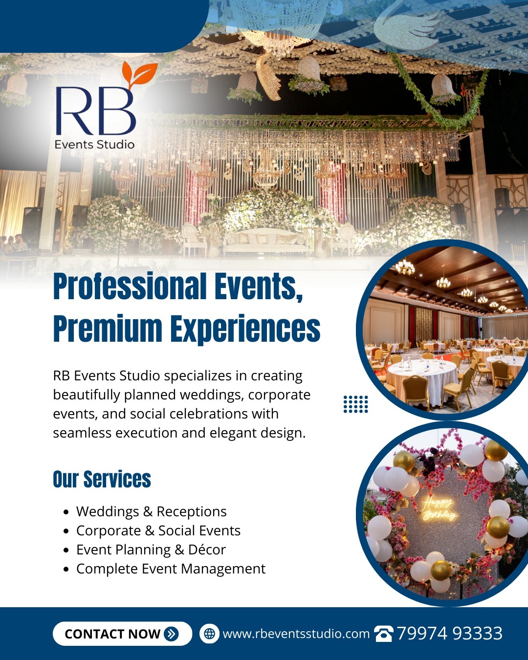 Royal Theme Wedding Decoration in Hyderabad | RB Events