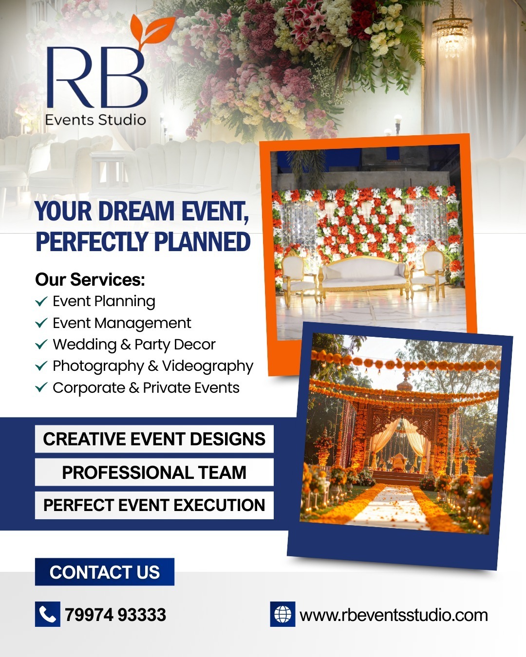 Customized Party Decoration Services in Hyderabad | RB Events