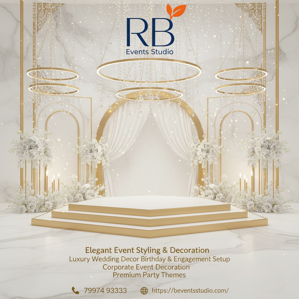 Best Wedding Decorators in Hyderabad for Stunning Stage Decorations | RB Events